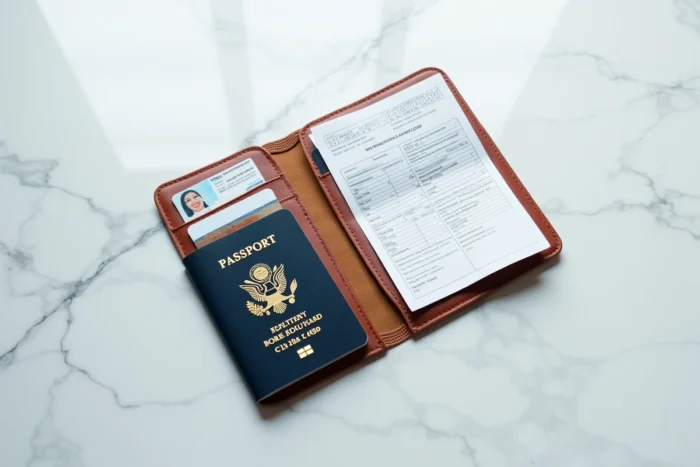 Documents de voyage essentiels pour entrer à Gibraltar, incluant passeport et carte d'identité nationale